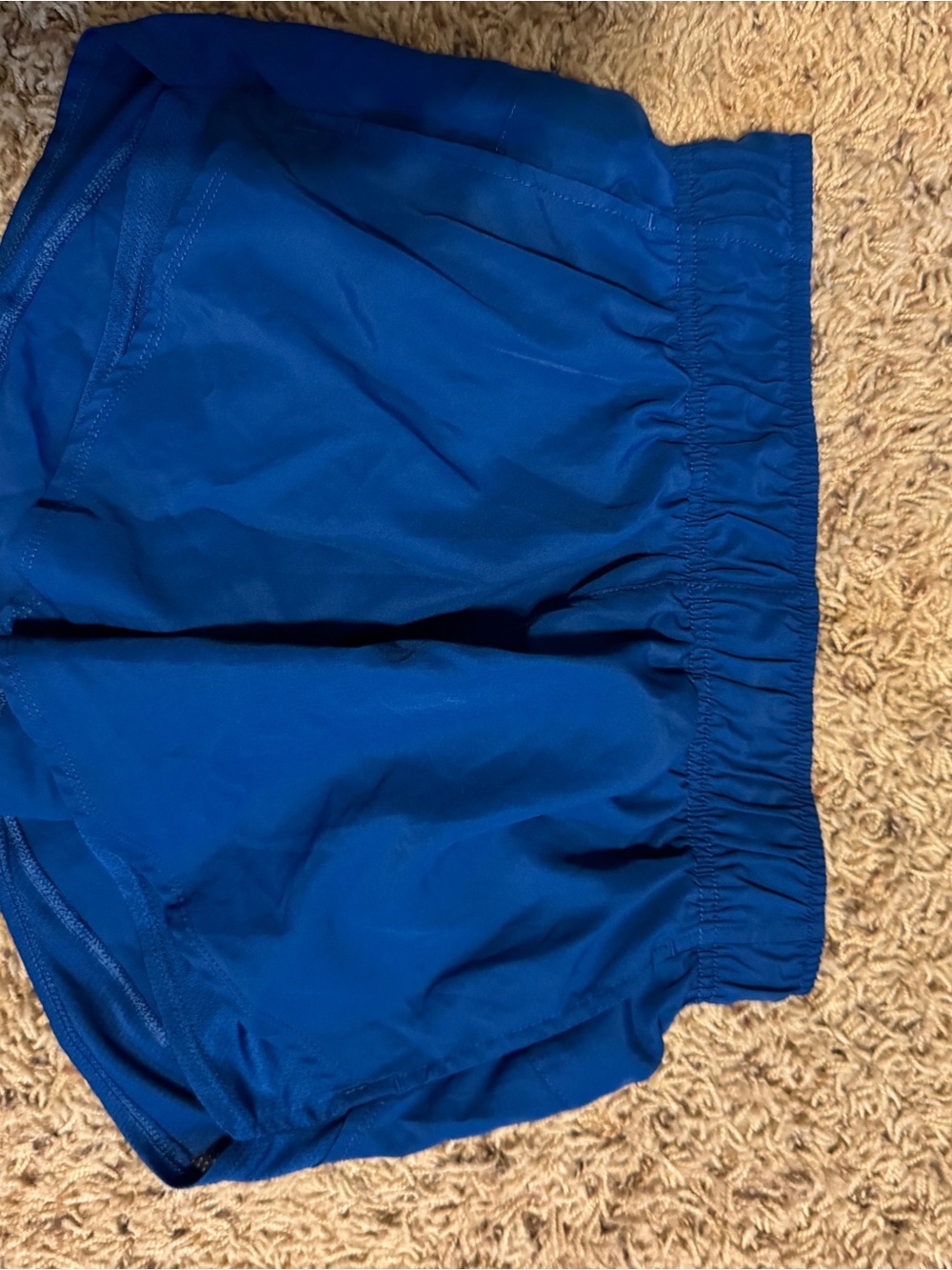 Athletic Works Deep Blue Pull-On Athletic Shorts